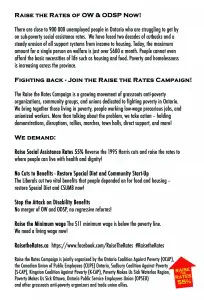 Raise the Rates post card back left